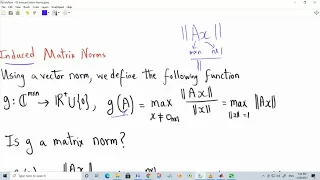 02 Matrix Norms - Spectral Radius - Gelfand Formula - Nuclear Norm
