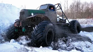 Как такое произошло? TANK 300 и ФУРА выдергивают ЗИЛ 157 4х4