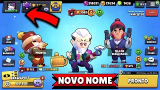 TROQUEI DE NOME E VOLTEI A TROPA... 🔞 - BRAWL STARS