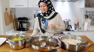 How to Make a Turkish Meal in 60 Minutes! 3 RECIPES with Chicken