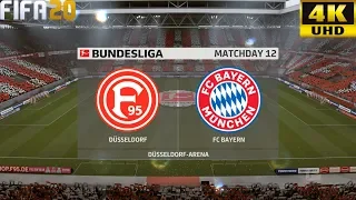 FIFA 20 | Düsseldorf vs Bayern Munchen - Bundesliga - Full Match & Gameplay [ 4K 60 FPS ]