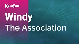 Windy - The Association | Karaoke Version | KaraFun