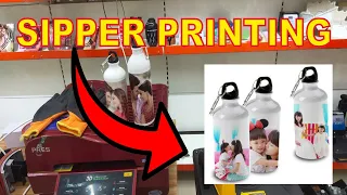 SIPPER BOTTLE PRINTING THROUGH 3D & MUG MACHINE BY XPRESS PRINTING NOIDA  || NEW TRAINING VIDEO ||