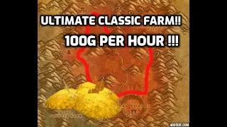 WOW CLASSIC 100g / HOUR FARM - BLASTED LAND BUFFS = RICH , HOW TO BE RICH IN WARCRAFT CLASSIC TBC TO