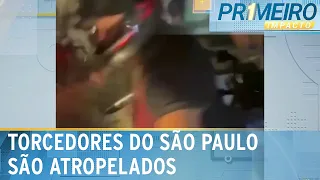 Torcedores do São Paulo são atropelados em “motociata” | Primeiro Impacto (26/09/23)