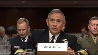 ✅ Sen. John McCain Senate Hearing North Korea and Asia - Adm. Harris & Mr. Reed 4/27/17**