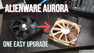 Why your Alienware PC needs HIGH STATIC PRESSURE fans to IMPROVE TEMPS & NOISE