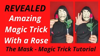 Amazing Magic Trick Revealed With a Rose 🌹- Magic Trick Tutorial