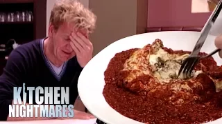 ‘Fresh' Lasagne is Actually FROZEN then Microwaved! | Kitchen Nightmares