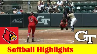 Louisville vs Georgia Tech Softball Game 3 Highlights, April 14 2024