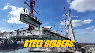 Steel Girders | Gordie Howe International Bridge