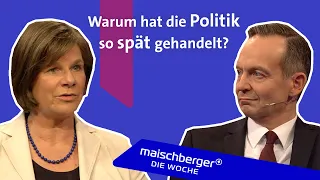 Lässt sich die 4. Welle brechen? Prof. Ulrike Protzer und Volker Wissing | maischberger. die woche