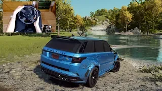 NFS HEAT - RANGE ROVER SVR MANSORY - OFF-ROAD with THRUSTMASTER TX + TH8A - 1080p60FPS