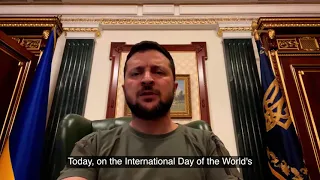 Address of the President of Ukraine Volodymyr Zelensky at the end of the 167th day of full-scale war