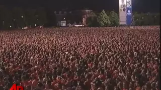 Raw Video: Fans Celebrate Spain's WCup Victory