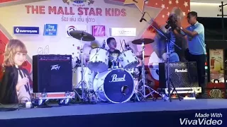 Enter sandman- Metallica ( 7 Years old drummer) Drum cover by FUNK Thai drummer