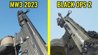 COD MW3 2023 vs Black Ops 2  - Weapons Comparison