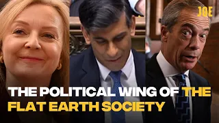 MPs laugh in Rishi Sunak's face for defending Liz Truss and Nigel Farage at PMQs