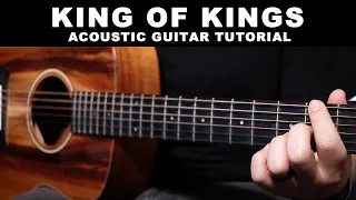 King of Kings (Acoustic Guitar Worship Tutorial) Line 6 Helix, HX Stomp, HX Effects, POD Go Patch