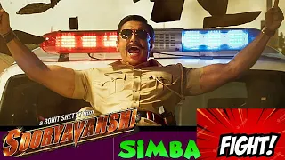 Sooryavanshi movie scene.Sooryavanshi Simba fight. Sooryavanshi Akshay Kumar comedy.Aky Kumar entry