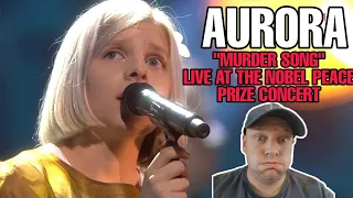 Aurora Reaction - MURDER SONG LIVE AT THE NOBEL PEACE PRIZE CONCERT | BEAUTIFUL! FIRST TIME REACTION