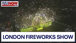 New Year's Eve fireworks 2023: London celebrates with massive show | LiveNOW from FOX