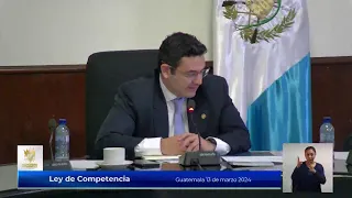 Reunión de la Mesa Presidencial de #LeyDeCompetencia. 13/03/2024