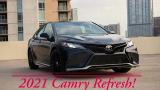 Why I Think The 2021 Toyota CAMRY Refresh Will Be A Huge Success!