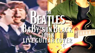 Baby's In Black Live (The Beatles Guitar Cover: John's Part) with Epiphone Casino