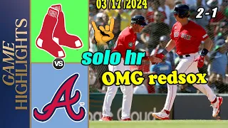 Redsox vs Braves Spring Training [Full Game ] Hightlights mar 17,24 | MLB Highlights 2024