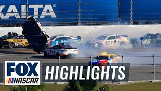 Every wreck from the Daytona 500 | NASCAR ON FOX HIGHLIGHTS