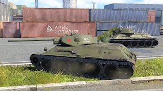 War Thunder: USSR - T-34-57 Gameplay [1440p 60FPS]