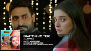 'Baaton Ko Teri' Full AUDIO Song   Arijit Singh   Abhishek Bachchan, Asin   T Series   YouTube