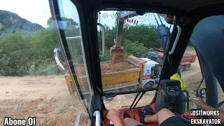 Ekskavatör(kepçe) Hafriyat Kamyonu Yükleme Yapıyorum | excavator earthmoving truck loading | GoPro