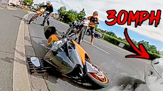 Scary Biker Mistake! - Crazy, Epic & Motorcycle Moments (Ep. #19)