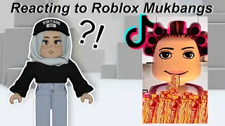 Reacting to Roblox Mukbangs AGAIN….