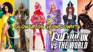 The Evolution of the ENTRANCE Looks! (Rupaul’s Drag Race Uk Vs the World season 2) Glow up or Nah?!