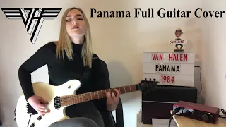 PANAMA - VAN HALEN | Guitar Cover + Solos by Anna Cara