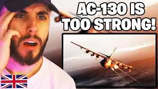 Brit Reacts to America's AC-130 Gunship on Steroids