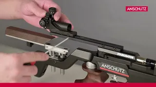 ANSCHÜTZ Conversion 9015 Aluminum benchrest to free standing