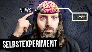 Das passiert mit deinem Gehirn, ohne schlechte Nachrichten! | Selbstexperiment