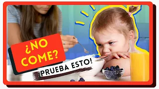 ¿Por qué mi hijo NO quiere COMER? 😫 *Aplica estos CONSEJOS para que tu niño (o niña) COMA mejor * ✅✅