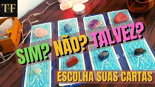 🔮FAÇA SUA PERGUNTA E O TAROT RESPONDE (SIM/NÃO/TALVEZ)🔮 - ESCOLHA SUA CARTA/LEITURA ATEMPORAL