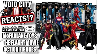 REACTION: McFarlane Toys 'The Flash' Movie Action Figures