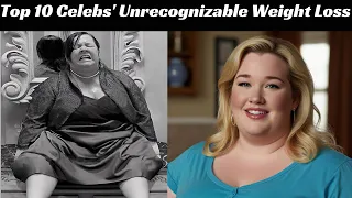Top 10 Celebs' Unrecognizable Weight Loss