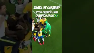 Brazil VS Germany 2016 Olympic Final #brazil #neymarjr #garmany#2016