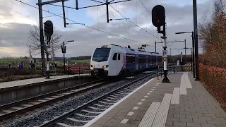 Arriva Flirt komt aan op station Schin op Geul! - ov spotten