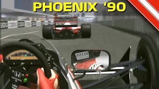 F1 Phoenix 1990: McLaren MP4/5B Onboard in Assetto Corsa VR.