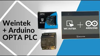 Weintek HMI to Arduino Opta PLC using Modbus TCP/IP - Weintek USA