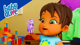 Baby Alive en Español 👃 ¡El Dedo En La Nariz! Malos Hábitos 💦 Dibujos Animados Para Niños 💕